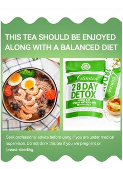 Wins Town 28 Day Detox Slimming Weight Loss Tea , Boost Metabolism, Suppress Appetite, Detoxify and Slim Down,Promotes Fat Digestion and Absorption, Aids Bowel Movement, Supports Stomach Health, Reduces Accumulation of Abdominal Fat  - Image 4