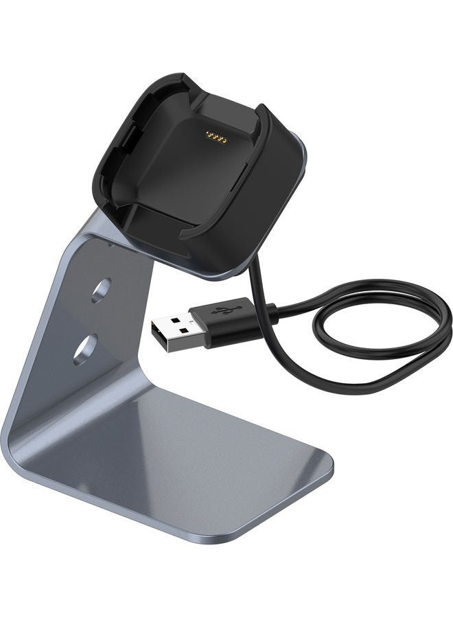 NIBEMINENT USB Charging Cable Dock Grey - Image 1