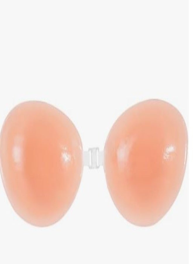 Adhesive Bra for Women Backless Push Up Silicone Bra Strapless Bra Adhesive Bra Invisible Self-Adhesive Bra Rabbit Ears Reusable Bra for Backless Dress Evening Dresses - Image 2