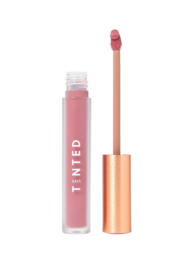 LIVE TINTED Huelip Liquid Lip Crème - Weightless, Long-Lasting Liquid Lip With Hyaluronic Acid And Jojoba Oil For A Soft, Comfortable, Moisturized Finish - 0.09 Fl Oz - Mauve  - Image 1