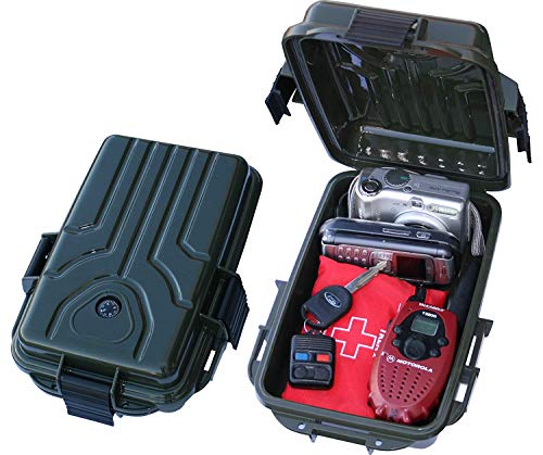 MTM Survivor Dry Box with O-Ring Seal (Forest Green, Small) - Image 3