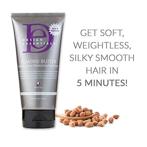 Design Essentials Almond Butter Express Instant Moisturizing Conditioner, For Hydrating and Moisturizing Dry, Brittle Hair, 6 oz (Pack of 1) - Image 3