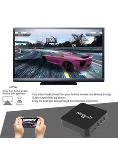 ELTRAZONE Android TV Box MXQPro 11.1 – High-Performance Streaming Media Player in Black  - Image 3