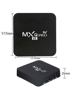ELTRAZONE Android TV Box MXQPro 11.1 – High-Performance Streaming Media Player in Black  - Image 4