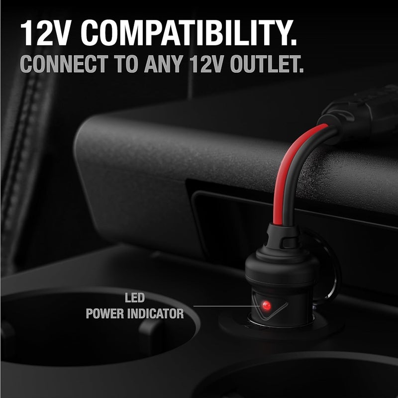 NOCO GC020 12 Volt Plug 2-Way Splitter, Red and Black - Image 5