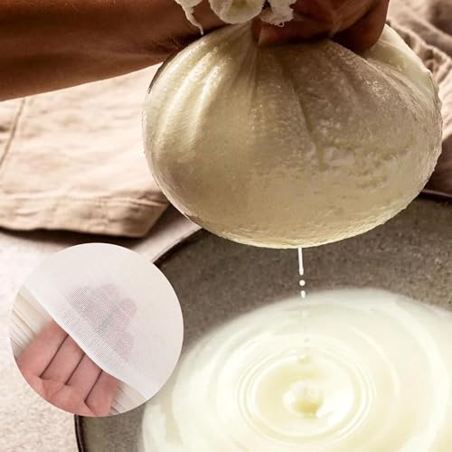 Gowloz 100% Unbleached Cotton Cheesecloth – Reusable Muslin Strainer Fabric for Cooking, Baking, and Filtering | Fine Weave Cloth for Straining Sauces, Soups, Juices, and Cheese Making | 2-Meter - Image 1