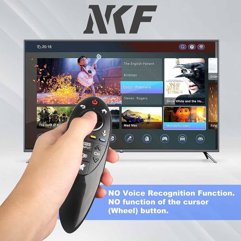 NKF New - AN-MR500G ANMR500G Remote Control Replacement for LG 3D Smart TV - Image 5