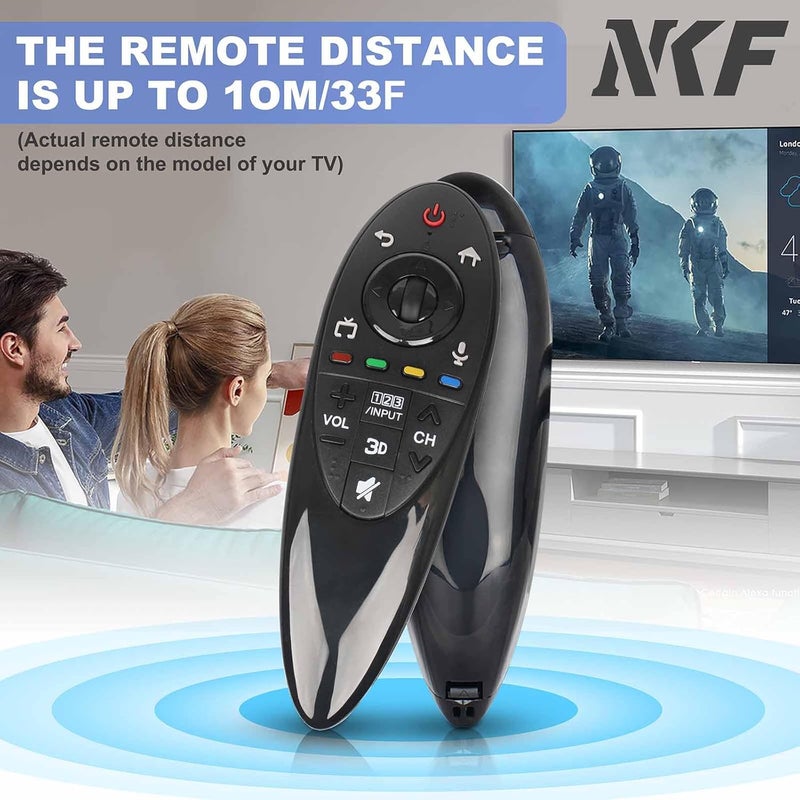 NKF New - AN-MR500G ANMR500G Remote Control Replacement for LG 3D Smart TV - Image 4