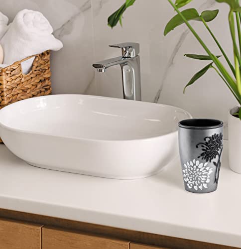 Popular Bath Tumbler, Erica Collection, Grey - Image 4