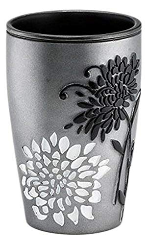 Popular Bath Tumbler, Erica Collection, Grey - Image 1