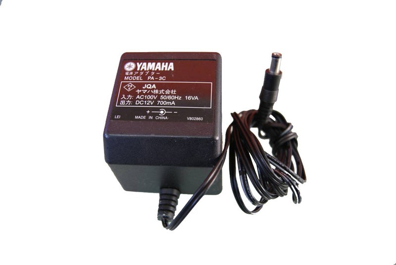 YAMAHA Genuine Yamaha AC Adapter Power Supply DC12V 700mA 12.5W Model: PA-3C 12V - Image 2