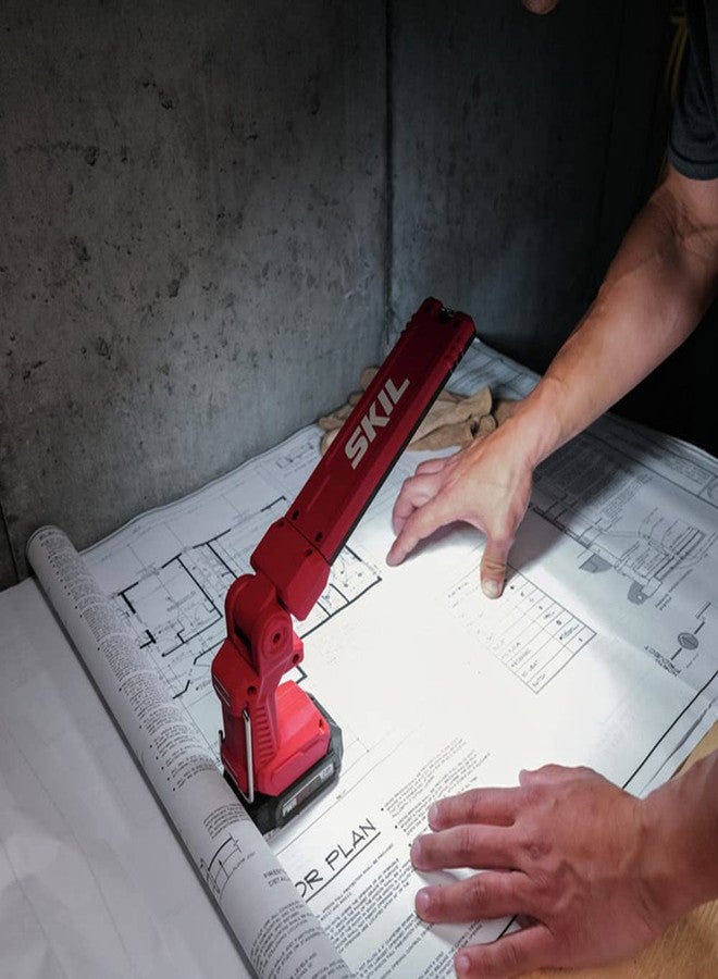 SKIL PWR CORE 12 12V Mechanical Work Light, Tool Only - LH5537A-00 - Image 2
