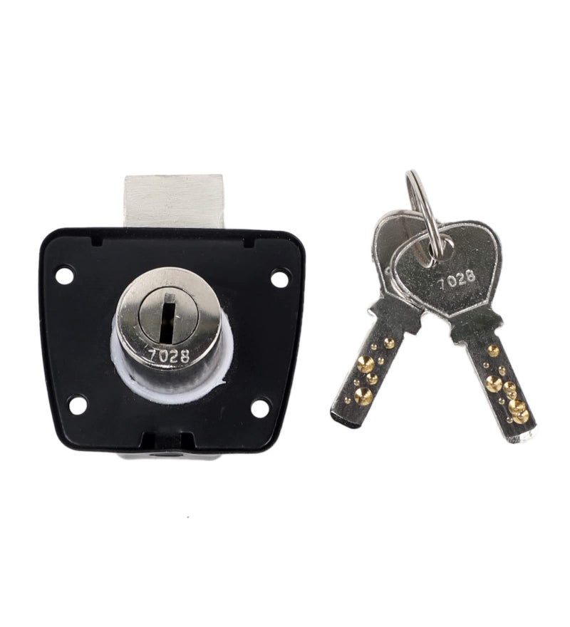 Crust Multi Purpose Lock with 2 Dimple Keys 22 mm - Image 3