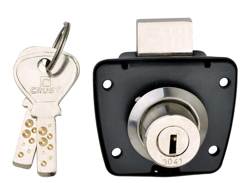 Crust Multi Purpose Lock with 2 Dimple Keys 22 mm - Image 1