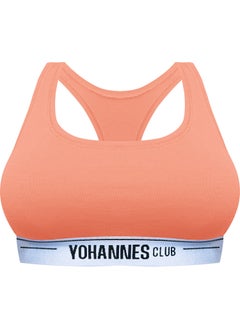Yohannes Club , Women, Elastic Bustier Bra, Single, Salmon  - Image 1