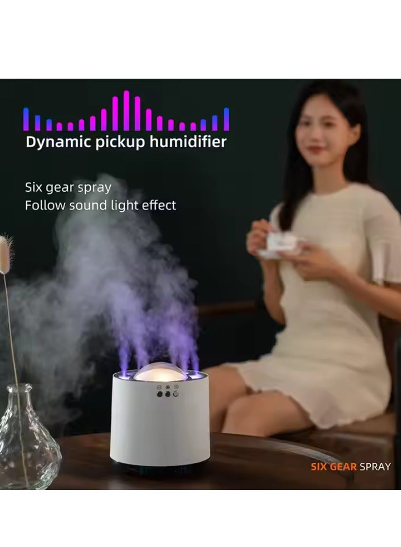 xinzhen Premium Ultra-Quiet Cool Mist Humidifier for Home, Adjustable Mist Levels, Perfect for Bedrooms and Nurseries, Easy to Clean  - Image 3