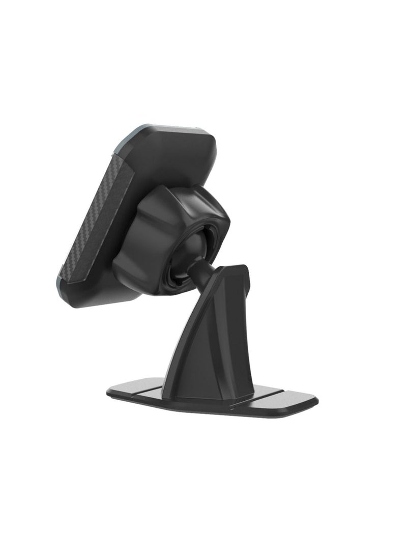 GREEN LION Magnetic Car Dash Mount Compatible for All Mobile Phone Devices, 360 Degree Rotation, Strong Magnetic Car Phone Holder, Easy Installation Car Mount - Black - Image 3