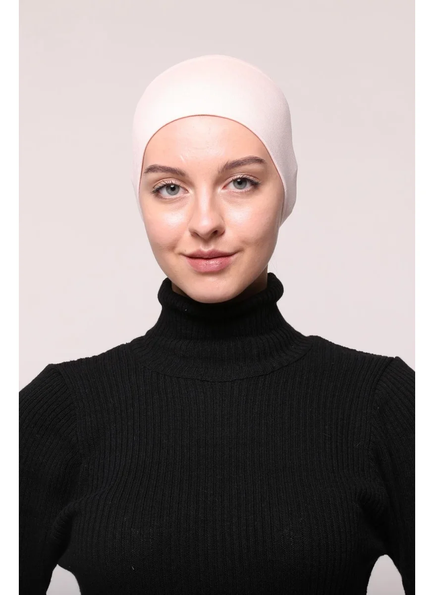 التوبة Women's Combed Cotton Seamless Hijab Bandana Bonnet Sports Hair Band