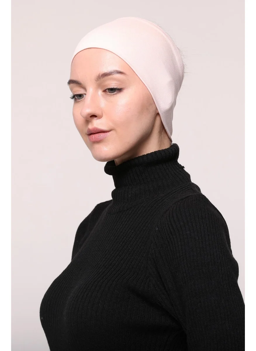 التوبة Women's Combed Cotton Seamless Hijab Bandana Bonnet Sports Hair Band