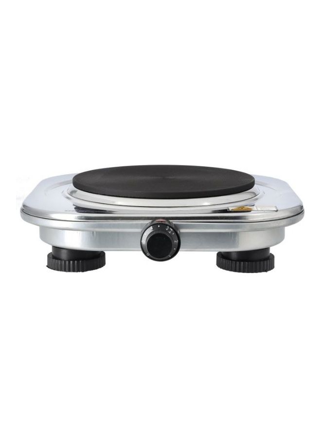 GEEPAS Stainless Steel Single Hot Plate With Indicator Light And Adjustable Temperature Control 1500 W GHP32023 Silver/Black - Image 2