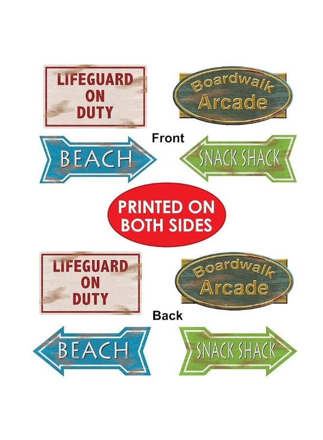 Beistle Beach Sign Cutouts Party Accessory - Image 3