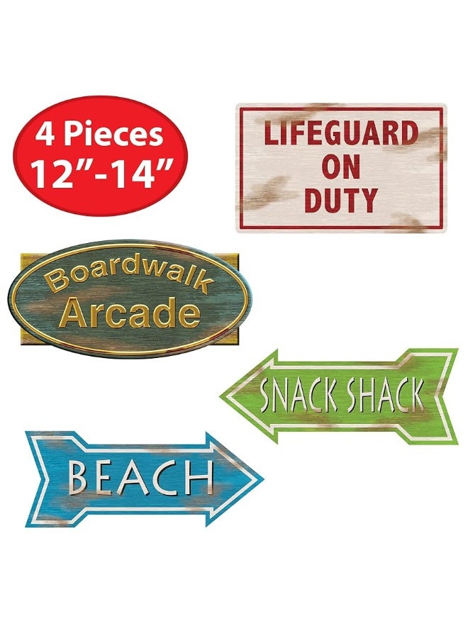 Beistle Beach Sign Cutouts Party Accessory - Image 5