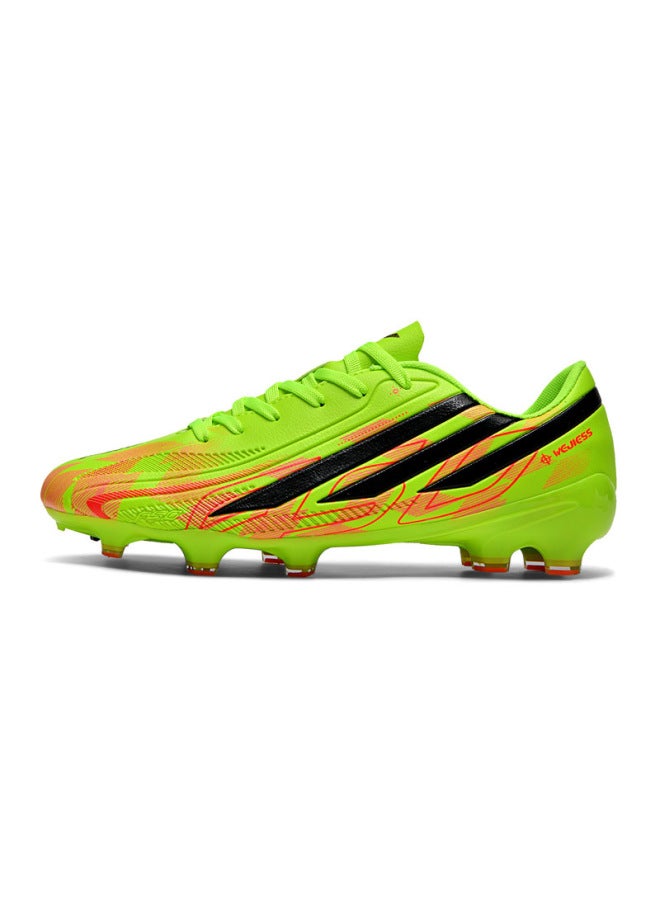 New Model Football Shoes For Men And Women, Adult Long Spike And Short Spike Breathable And Wear-resistant Football Shoes For Grass Field Practical Training And Compeion