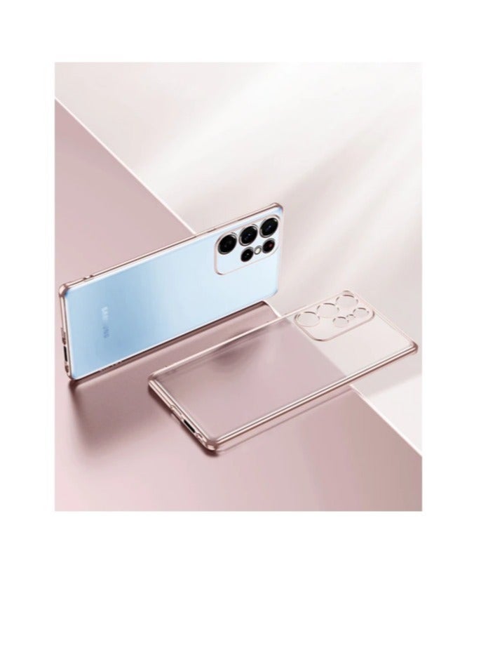 ELTRAZONE Case Compatible with Samsung Galaxy S22 Ultra 5G, Crystal-Clear Shockproof Thin Silicone Case, - Image 1