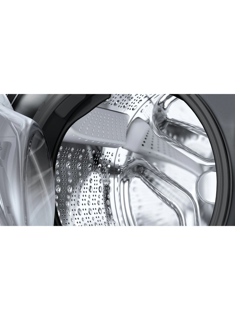 BOSCH Front Load Washing Machine - Series 6 - 10 Kg - 1400 Rpm - Eco Silence Drive Motor - Delay Start - Wi-Fi - 10 kg WGK254ZREG grey - Image 3