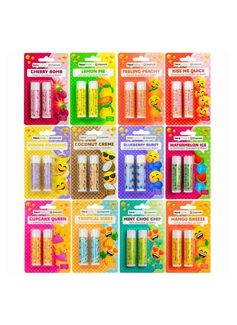 facefacts Mint Choc Chip Scented Balm For Dry Chapped Lips 4.25 G  - Image 2