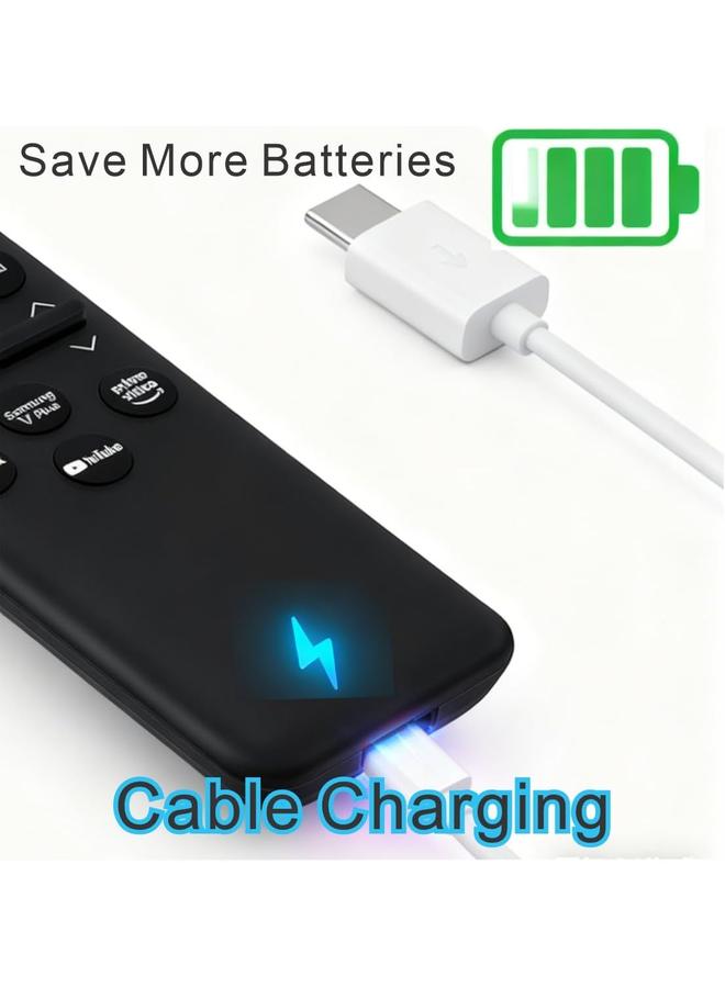 Cococ Replacement  AI Solar Smart Remote for Samsung TV Remote 2025 with AI, Solarcell, Rechargeable, Voice Control, Bluetooth, for Samsung Remote Control for Smart TV - Image 4