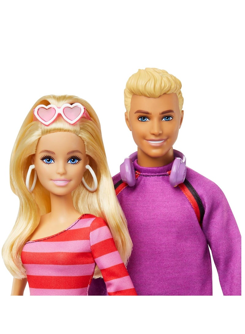 Barbie and Ken Fashionistas - 2-Doll Set - Image 4