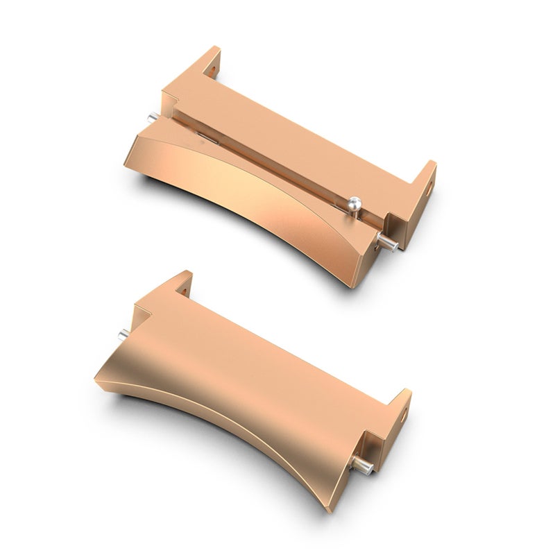Connection Adapter: Rose Gold, Premium Metal Material, Tool-Free Easy Installation - Universal Compatibility Watch Accessory for Watch Band Replacement - Image 1