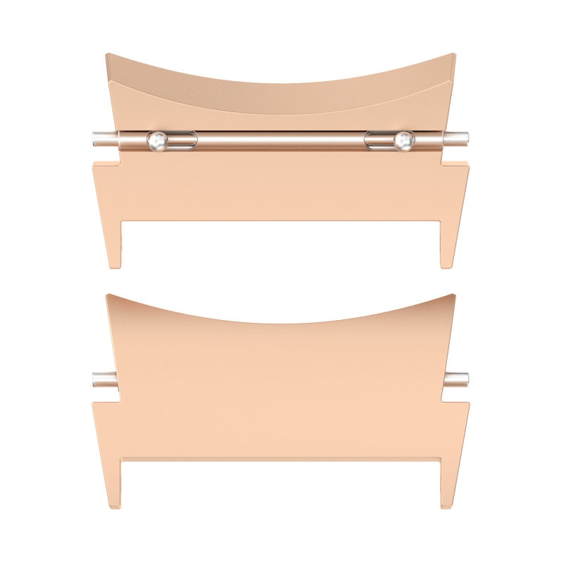 Connection Adapter: Rose Gold, Premium Metal Material, Tool-Free Easy Installation - Universal Compatibility Watch Accessory for Watch Band Replacement - Image 2