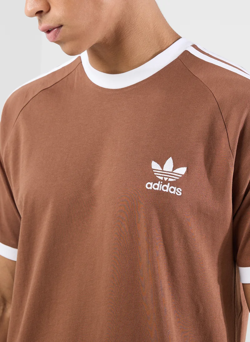 اديداس اوريجينالز Adicolor Classic 3 Stripe T-Shirt