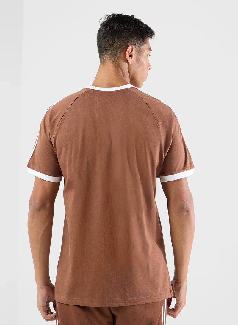 اديداس اوريجينالز Adicolor Classic 3 Stripe T-Shirt