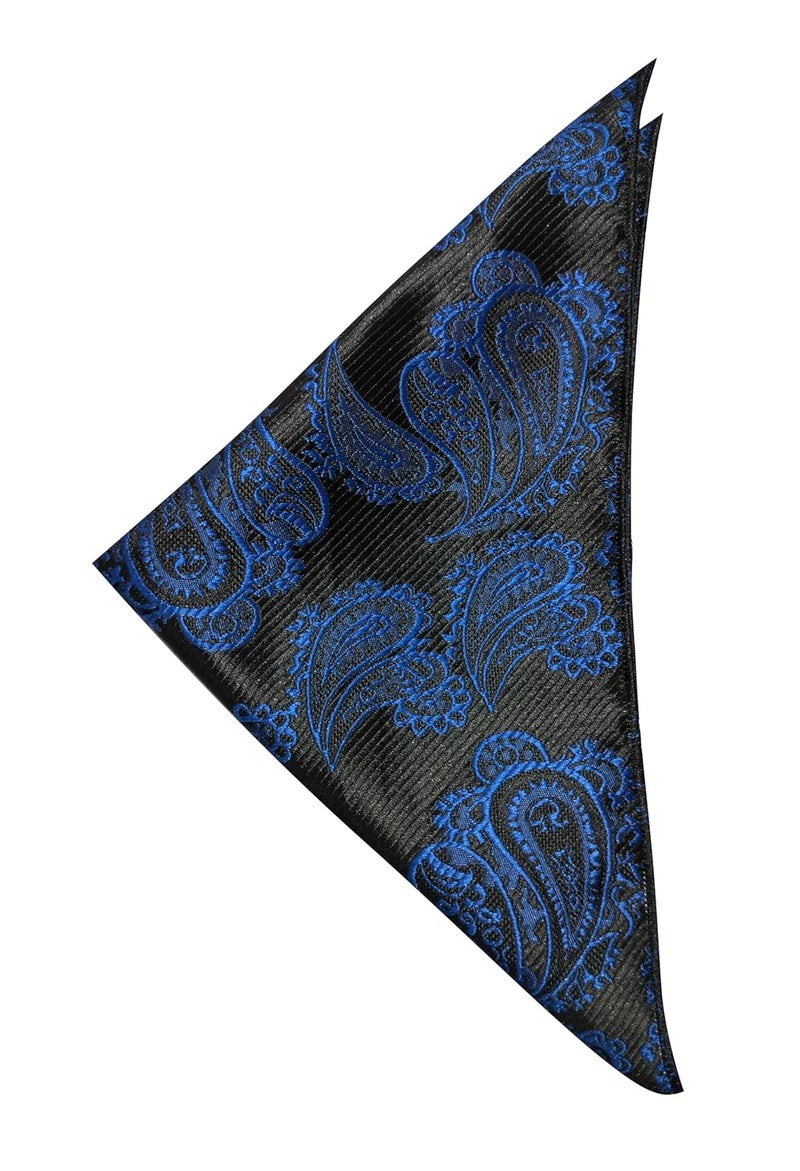 Riyasat -Cravat Ties for Men Paisley Cravat for Men Wedding Jacquard Woven Men,s Cravat Tie With Pocket Square - Image 4