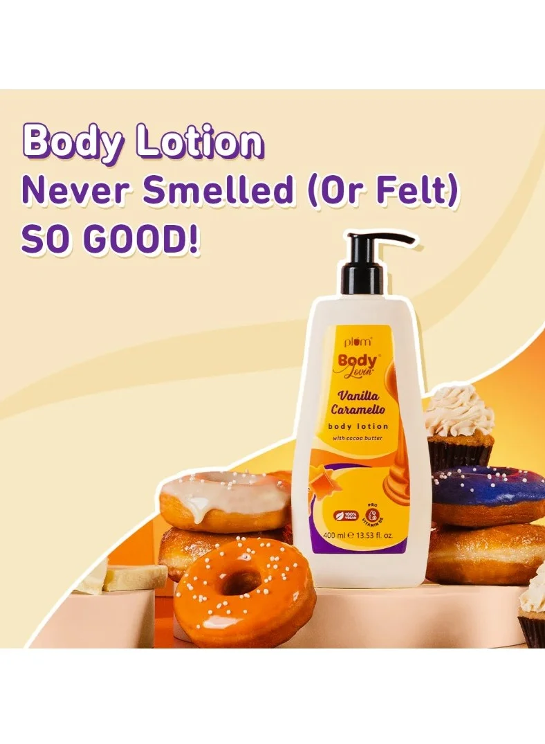 Plum  Plum Vanilla Caramello Body Lotion by Plum BodyLovin' 400 ml for Women | Best Price UAE