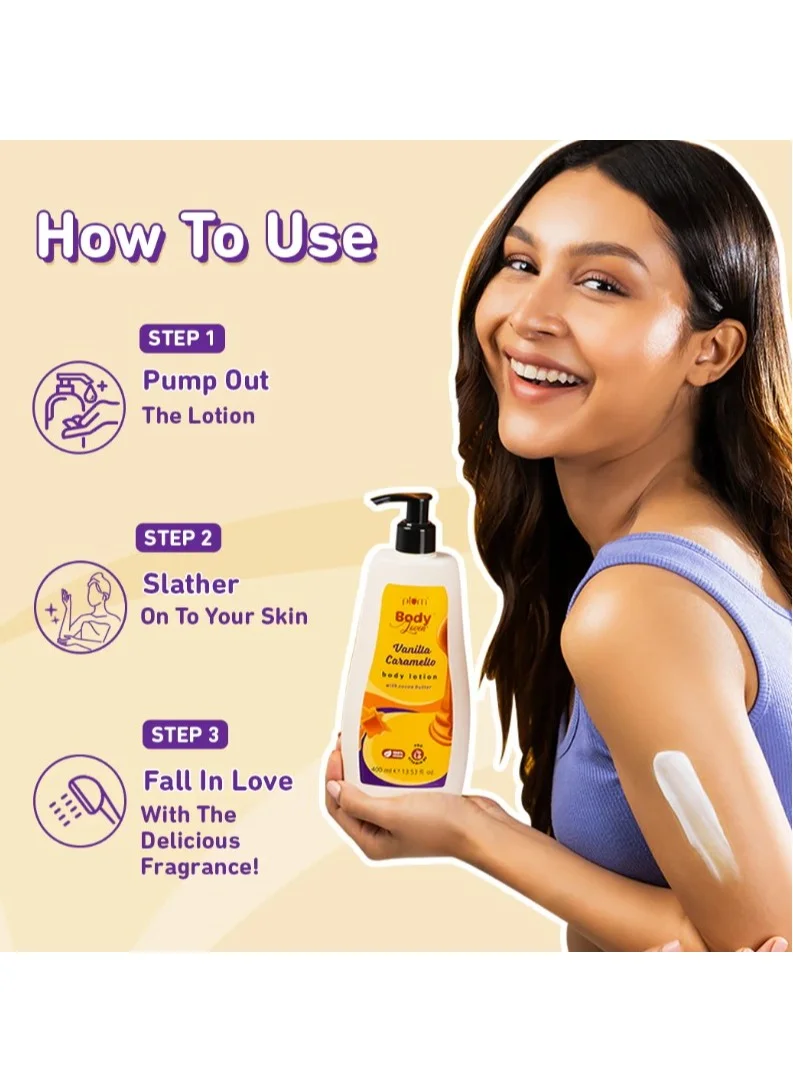 Plum  Plum Vanilla Caramello Body Lotion by Plum BodyLovin' 400 ml for Women | Best Price UAE