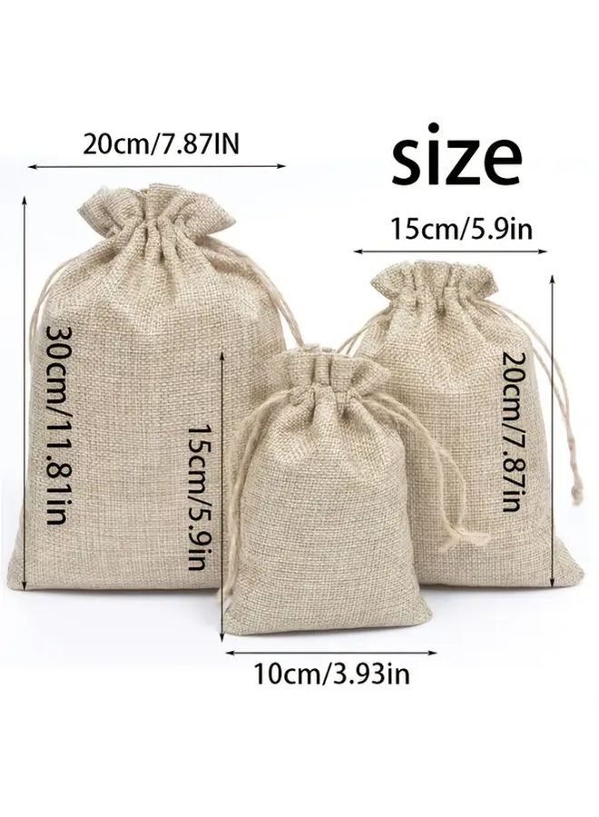 Set Of 15 Reusable Gift Bags 30x20cm With Dustproof Design For Easter Mother Day Birthday - Image 4