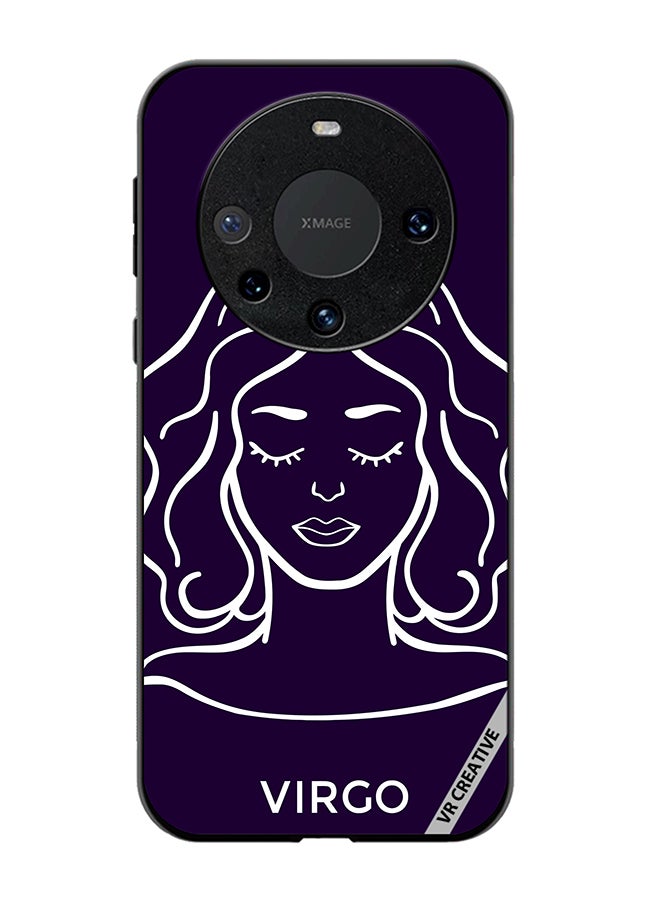 VR CREATIVE Protective Case Cover For Huawei Mate 60 Pro Astrological Zodiac Sign Virgo Design Multicolour - Image 1