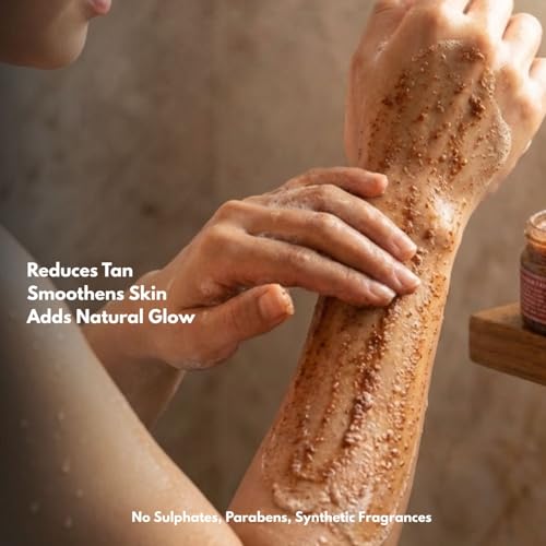 Rustic Art Tomato Walnut Body Scrub Concentrate | Foaming Exfoliant with Walnut Shell & Fruit Extracts | Sulphate and Paraben Free | Smooth, Radiant Skin | 100 g - Image 3