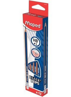 Black Peps Graphite Pencil With Eraser 12 Pieces Set Marina Blue - pzsku/Z56AC182ADF869A972F0CZ/45/_/1722501216/97290fe1-a60a-42fb-add6-6d5511f9e2f1