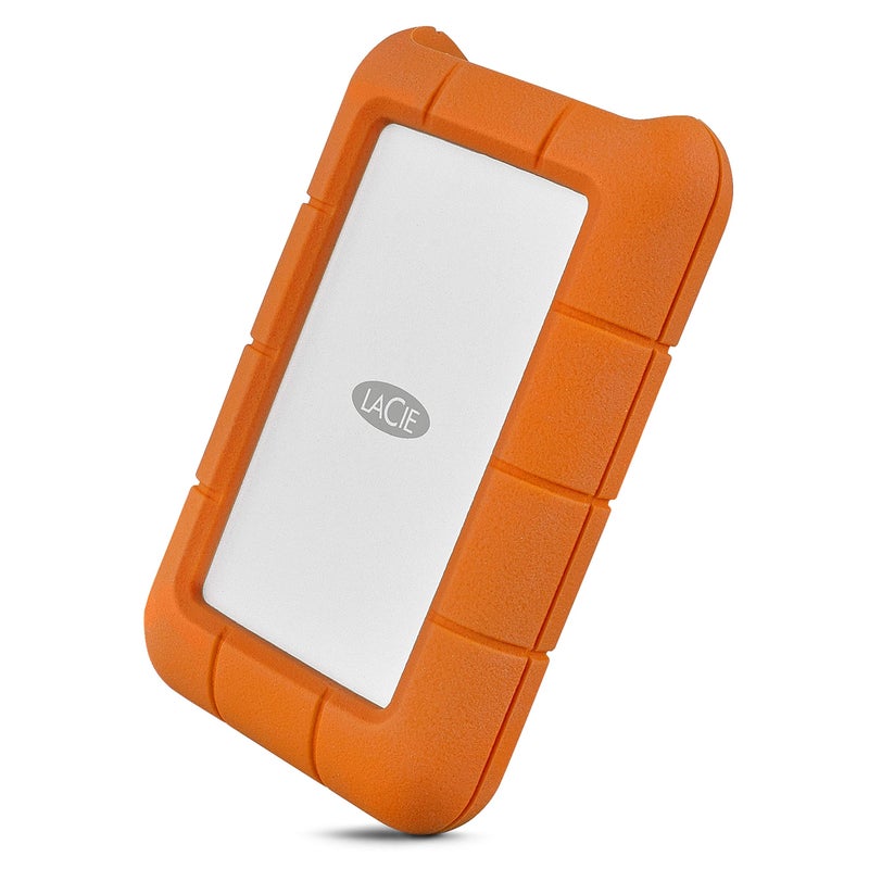 LaCie Rugged Thunderbolt USB-C 2TB External Hard Drive Portable HDD â€“ USB 3.0 compatible, Drop Shock Dust Water Resistant, Mac and PC Computer Desktop Workstation Laptop, 1 Mo Adobe CC (STFS2000800) - Image 1