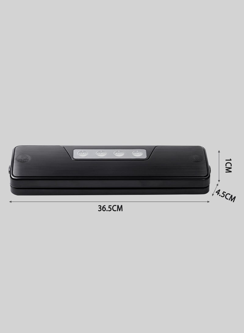 Vacuum Sealing Machine, Small Fully Automatic Sealing And Plastic Sealing Machine, Fresh-Keeping Vacuum Packaging Machine,Multi-Functional Food Vacuum Sealing Machine,Durable Vacuum Machine,Kitchen,Dining Room,Household Type,Sealer Packaging Reusable,With 10 Sealed Bags  - Image 2
