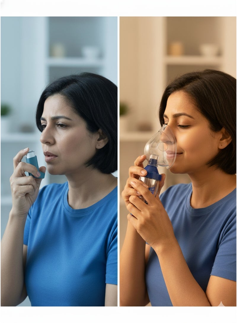 بريما Atomizer Chamber طبي عالي الجودة يمنحك راحة في التنفس ويساعد في السيطرة على نوبات الربو والحساسية الصدرية. - Image 3