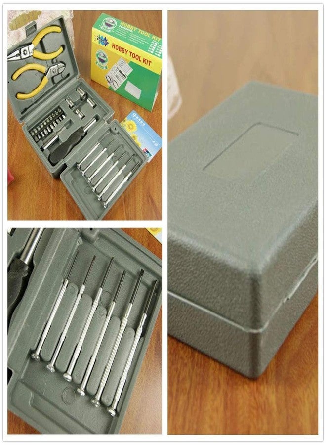 DiHAWK 26-Piece Hobby Tool Kit: Standard Screwdrivers and Practical Tools for Home and Office Use, Ideal for DIY Projects and Repairs. - Image 3