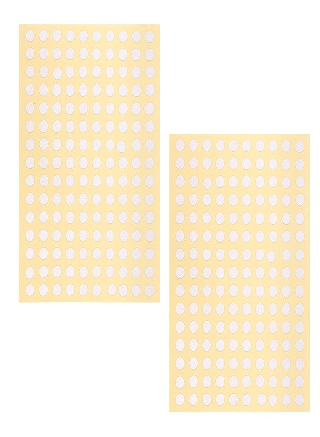Fukaisu 300pcs White Reflective Dot Stickers, 0.26in High-Reflective Golf Simulator Ball Marker Decals Weatherproof Launch Monitor Sticker for Simulators High-Speed Cameras & Launch Monitors - Image 1