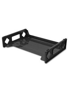 Deflecto Letter Tray 13 W x 234H x 9 D Black Sold as 1 Each 