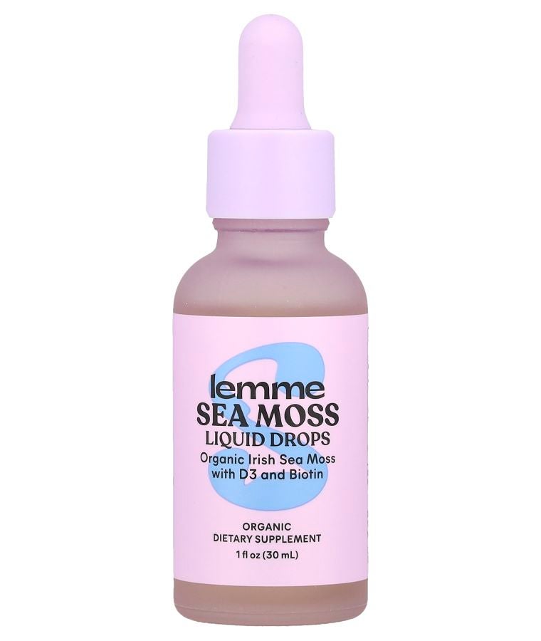 Lemme قطرات سائل الطحالب البحرية العضوية 1 أونصة سائلة (30 مل)